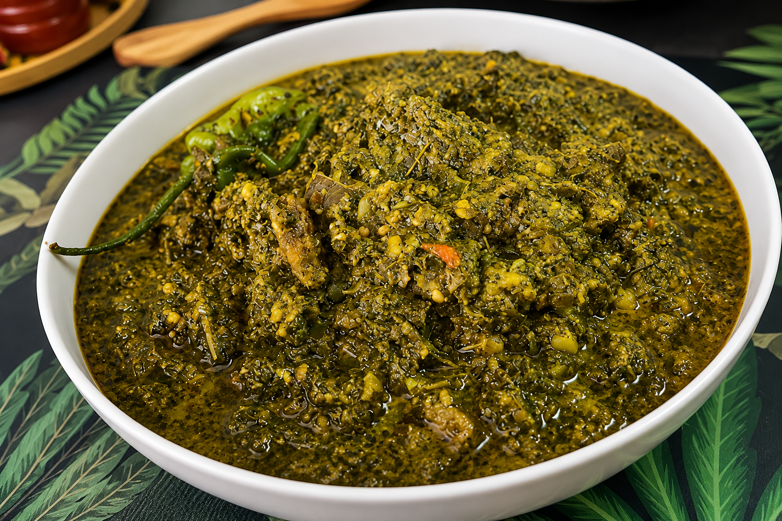Cassava Leaf Soup