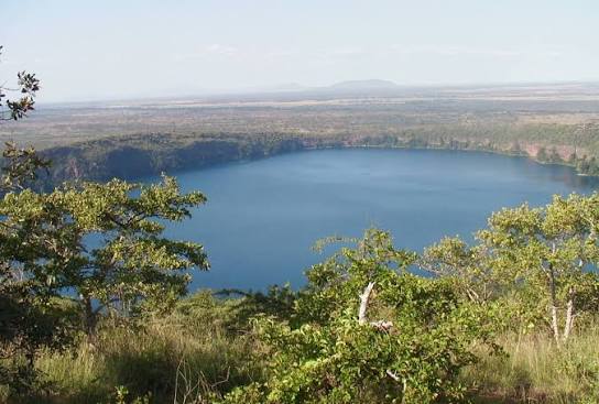 Lake Chala Crater, Kenya and Tanzania