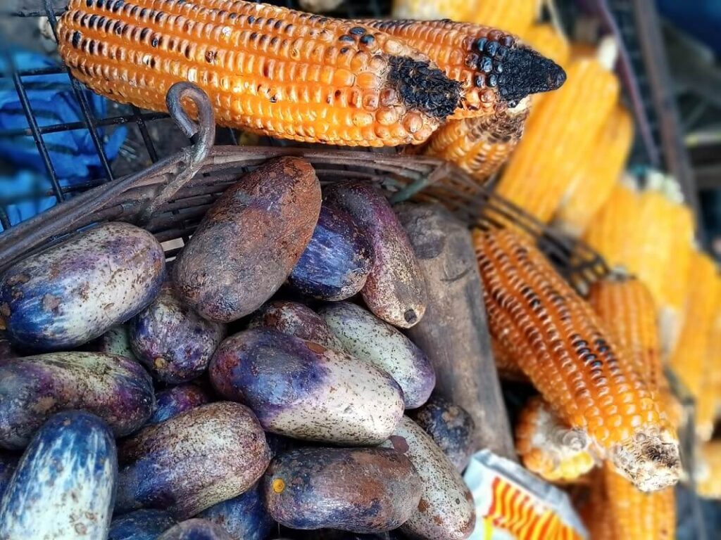 Roasted Corn and Pear