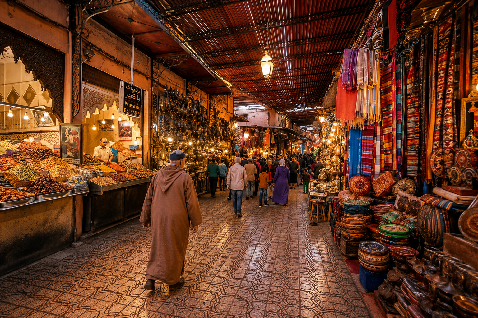 Souk Semmarine (Marrakech, Morocco)